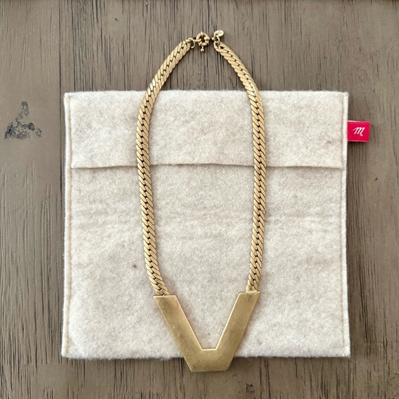 Madewell Chevron Statement Necklace - Picture 2 of 9